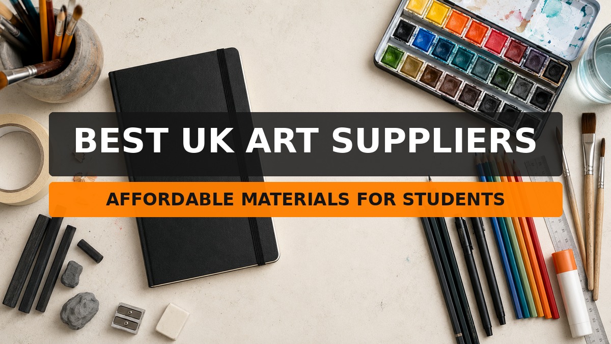 Affordable UK art equipment and sketchbook suppliers for GCSE and A Level students