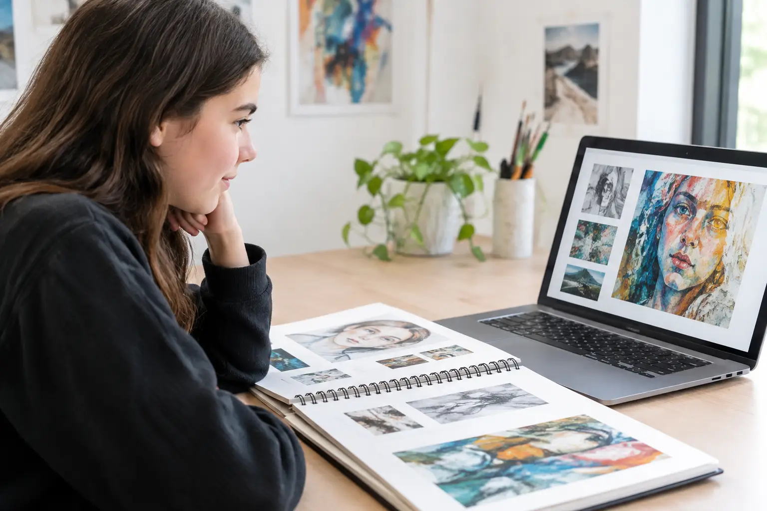 Online Art Portfolio Feedback for GCSE and A Level
