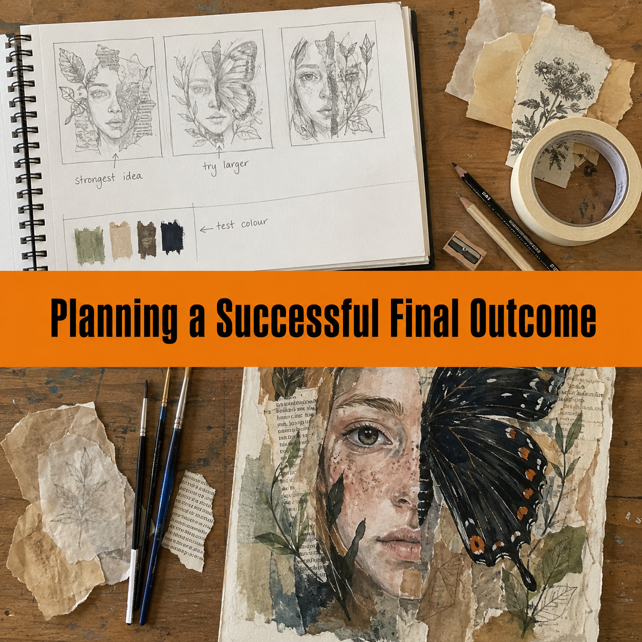 Visual Instruction Sheets teacher resource for GCSE and A Level Art and Design